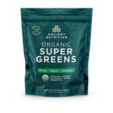 Organic SuperGreens Powder Greens Flavor (50 Servings) front of bag