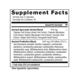 ancient probiotics ultimate supplement label