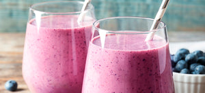 Blueberry keto smoothie recipe