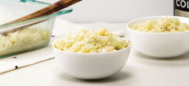 Keto Collagen cauliflower mac and cheese recipe