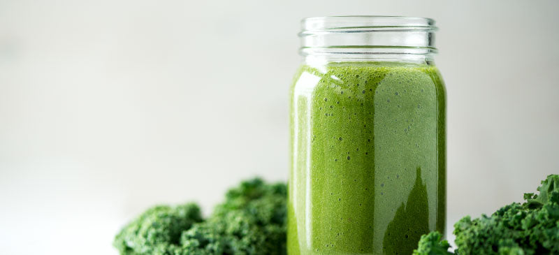 Collagen kale smoothie