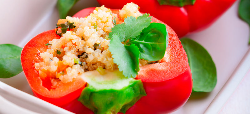 Quinoa stuffed peppers recipe