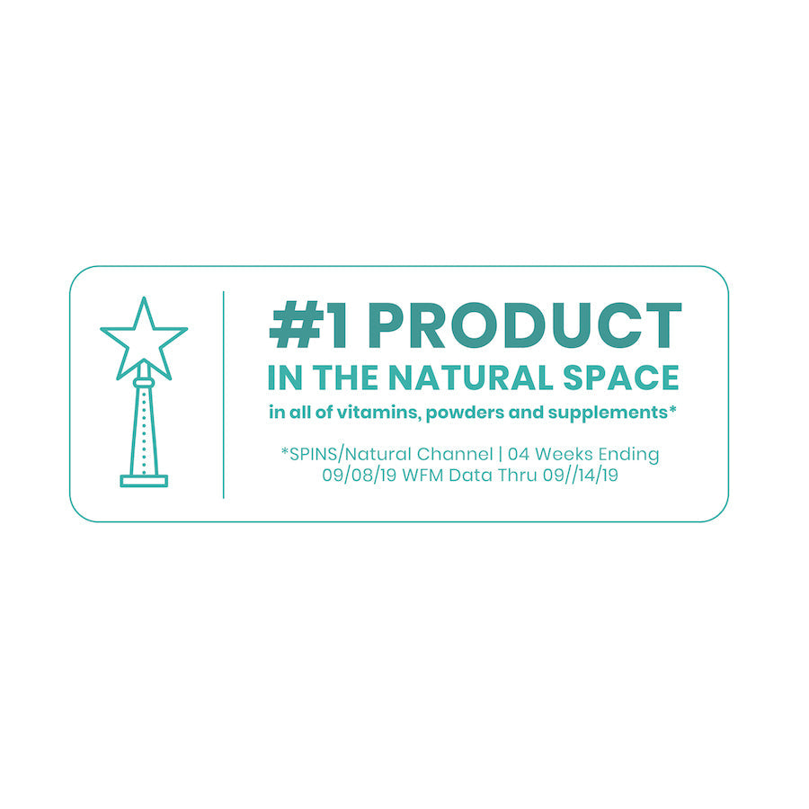 #1 product in natural space in all of vitamins, powders and supplements