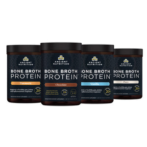 4 bottles of bone broth protein powder