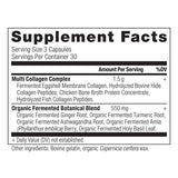 multi collagen capsules supplement label