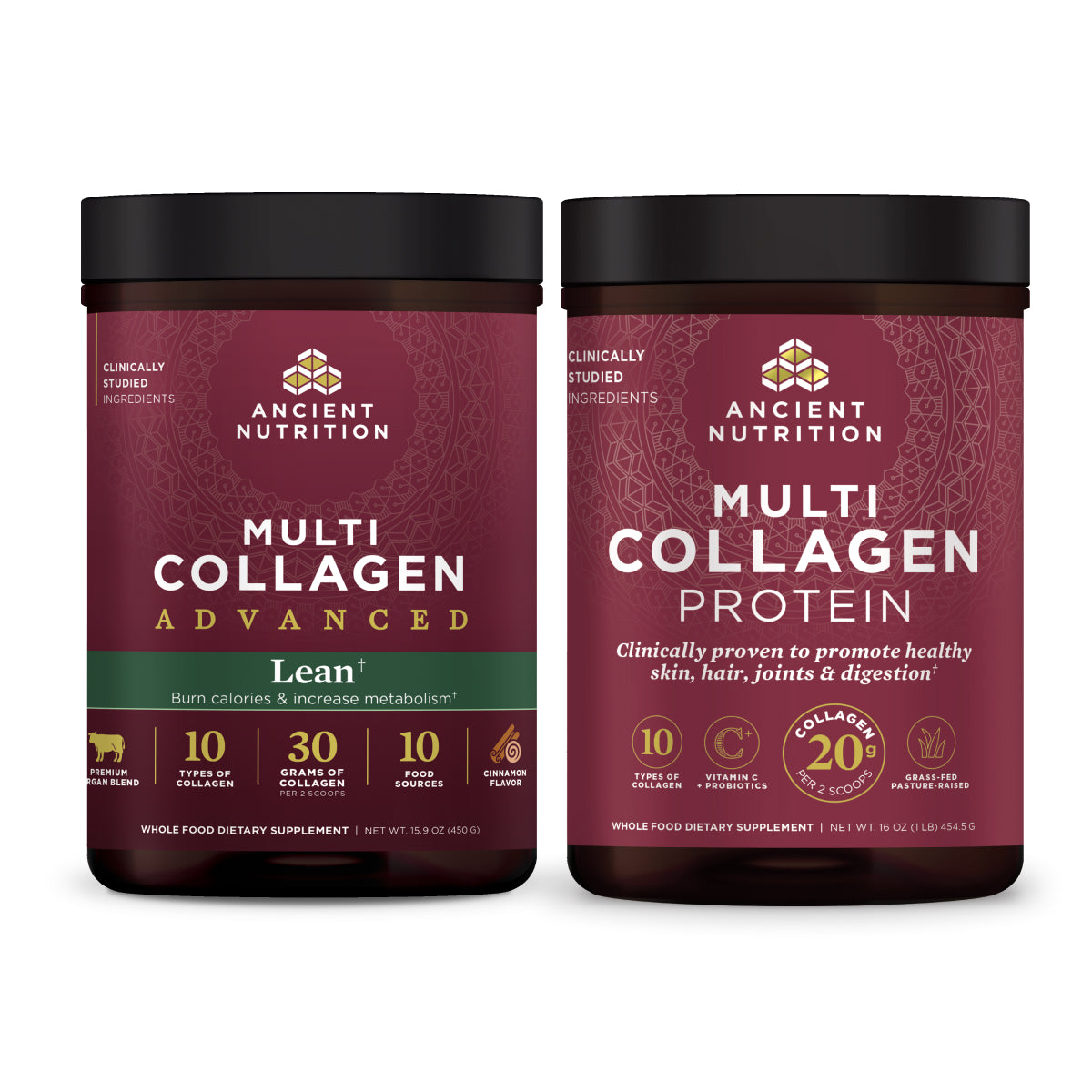 Multi Collagen Protein and Multi Collagen Advanced Lean† Bundle