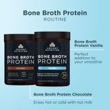 Bone Broth Protein Chocolate and Vanilla Routine