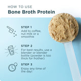 Bone Broth Protein | Powder Vanilla (20 Servings) - Podcast Offer