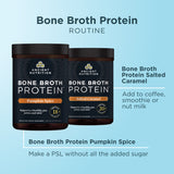 Bone Broth Protein Pumpkin Spice + Salted Caramel Combo routine