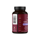 Multi collagen brain boost capsules side of bottle