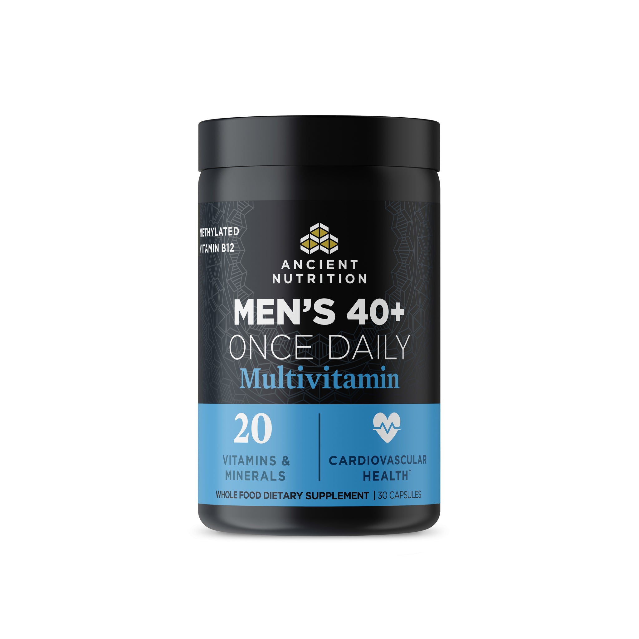 ancient multi mens 40+ once daily front of bottle