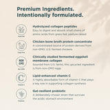 premium ingredients. intentionally formulated