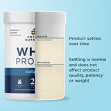 product settles over time