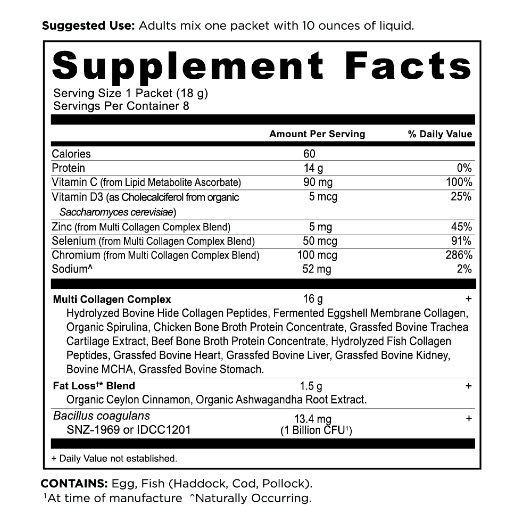 Multi Collagen Advanced Lean Powder
