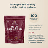 Multi Collagen Protein | Powder Unflavored (100 Servings)