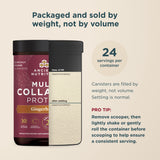 Packaged and sold by weight not by volume