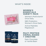 Women’s Foundational Kit | Multi Protein + Creatine Chocolate