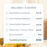 Metabolism & Gut Support Foundational Kit