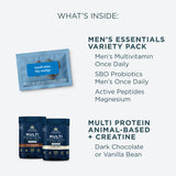 Men’s Foundational Kit | Multi Protein + Creatine Chocolate