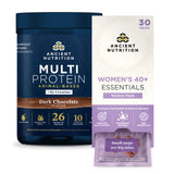 Multi protein powder and women's 40+ essentials variety pack