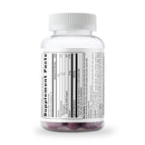 Supplement Facts- Back of bottle