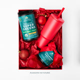 Holiday Energy Bundle in a red box