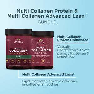 Multi Collagen Protein and Multi Collagen Advanced Lean† Bundle