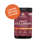 Multi Collagen Protein Pumpkin Cream (24 Servings) bottle with limited edition flavor call out