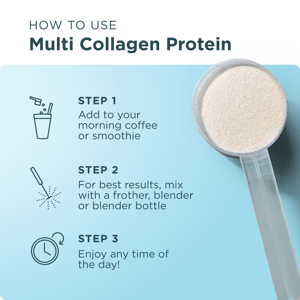 how to use multi collagen protein