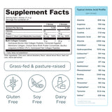 Multi Collagen Protein Strawberry Lemonade (24 Servings) supplement facts panel