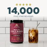 Multi Collagen Protein | Powder Cold Brew (40 Servings)