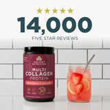 Multi Collagen Protein | Powder Strawberry Lemonade (45 Servings)