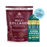 Multi Collagen Protein Powder |  Unflavored (100 Servings) + Free Gift