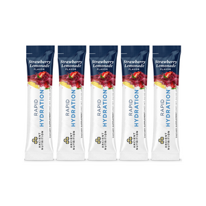 Rapid Hydration Powder Strawberry Lemonade Flavor 5-Pack Sticks