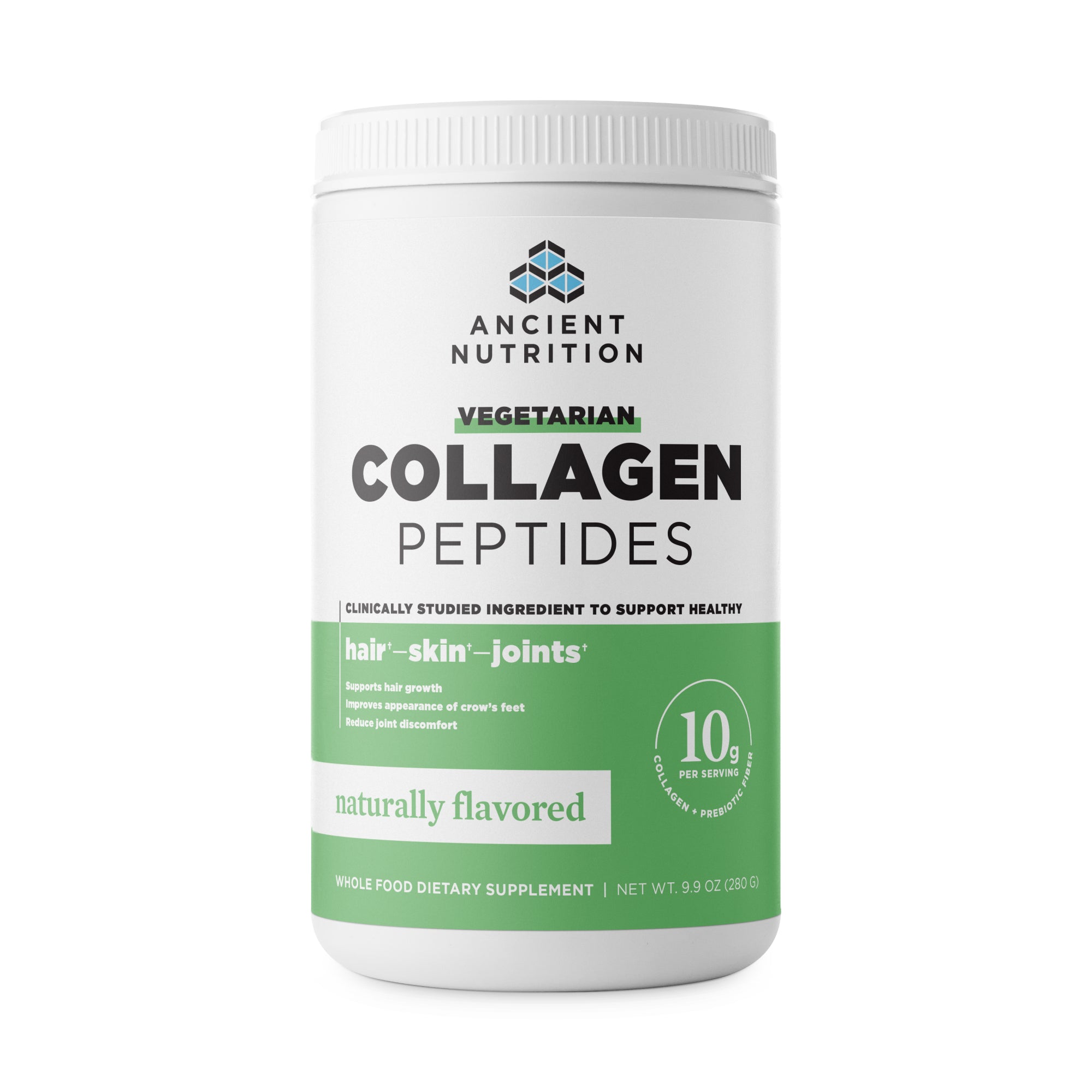 Vegetarian Collagen Peptides Powder (28 Servings) front of bottle