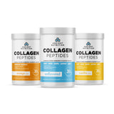 3 collagen peptides powder bottles 