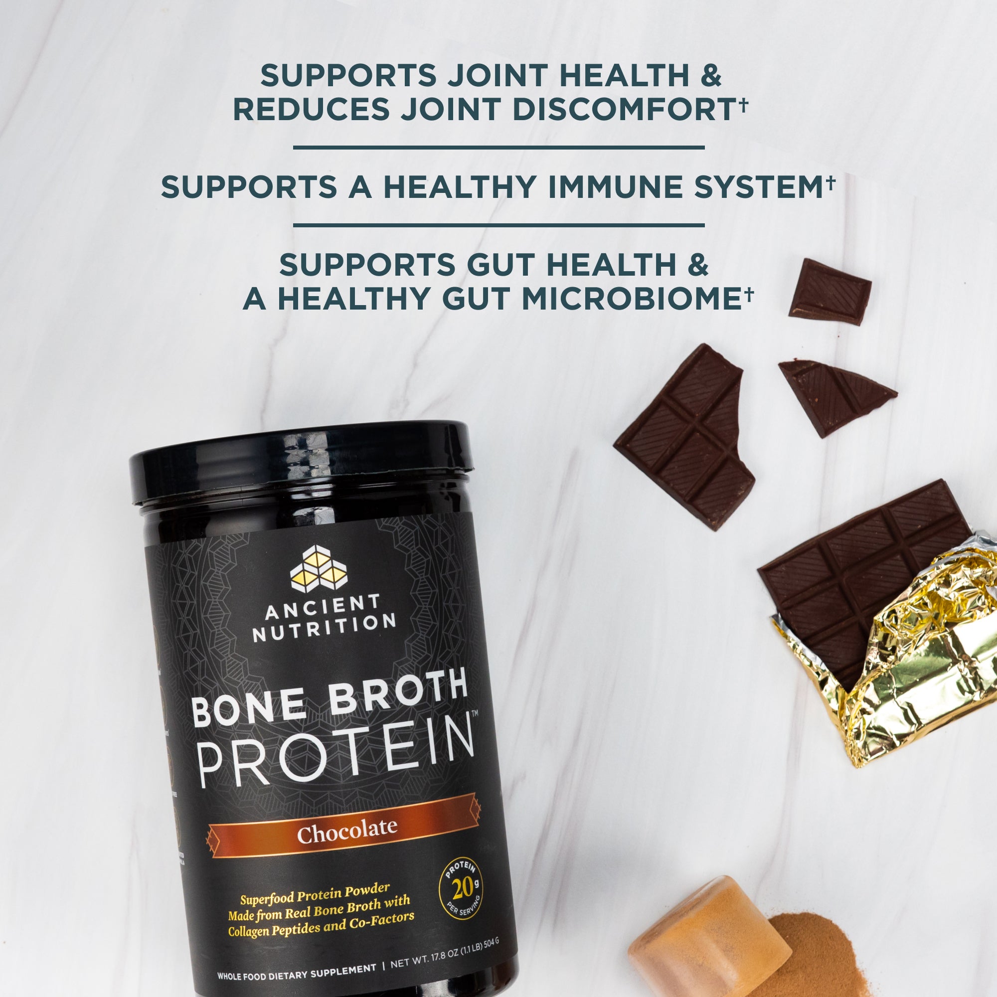 bone broth protein powder chocolate