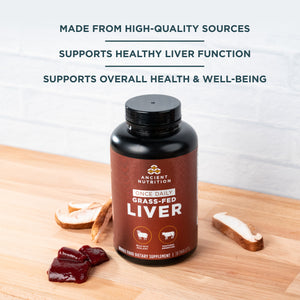 Grass-Fed Liver Once Daily Tablets