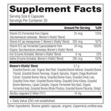 organ blend womens vitality supplement