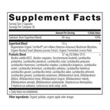 Regenerative Organic Certified™ Gut Recovery Probiotics supplement label