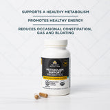 Regenerative Organic Certified™ Metabolism Support Probiotics on a white background