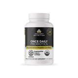 Regenerative Organic Certified® Once Daily Probiotics Capsules (30 Capsules) Front of bottle