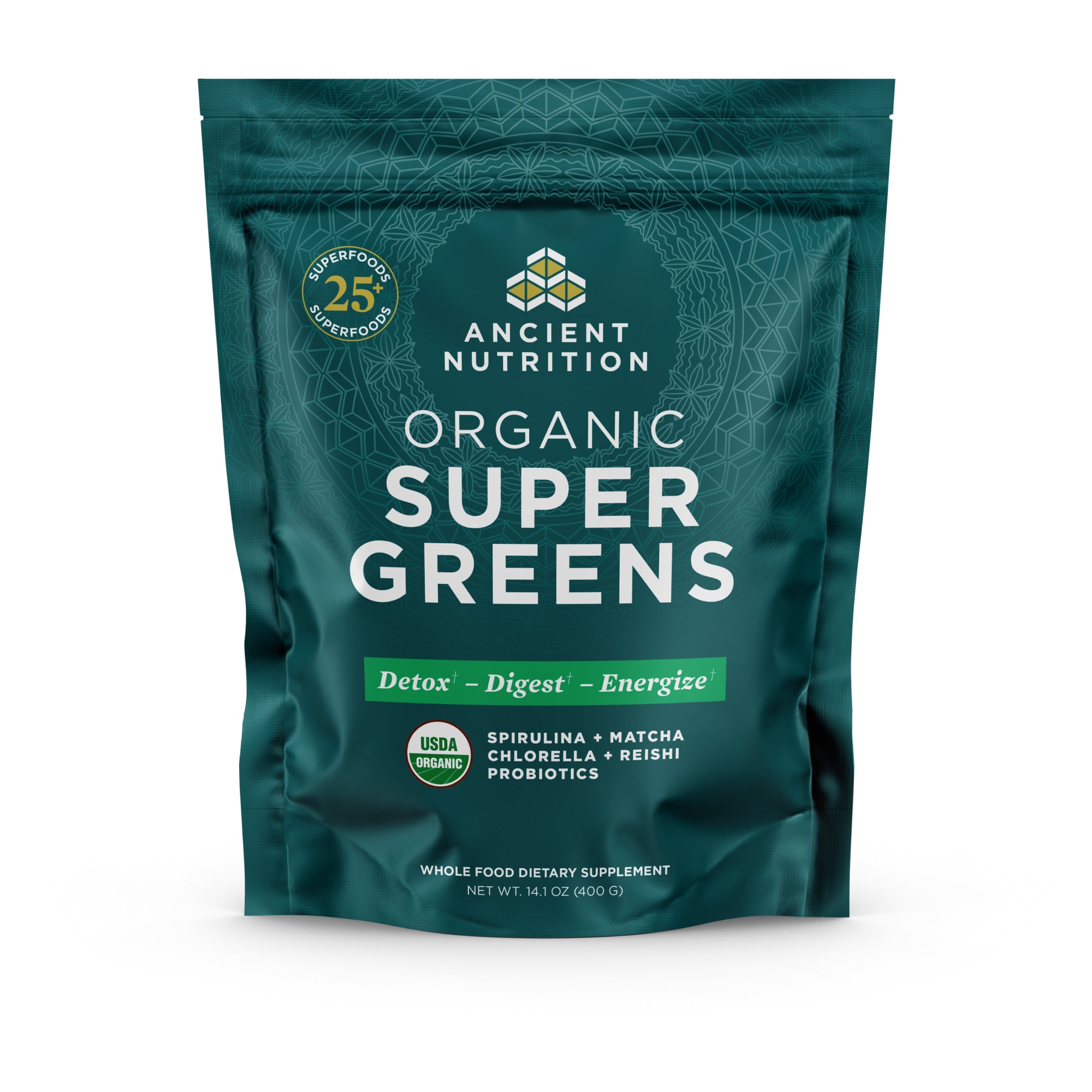 Dtc Powder Organic SuperGreens | Powder Greens Flavor (50 Servings)