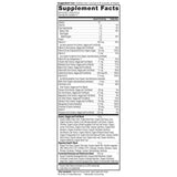 Organic SuperGreens + Multivitamin Powder (12 Servings) supplement label