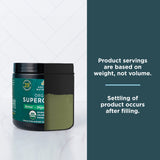 Organic SuperGreens Powder Greens Flavor (12 Servings)