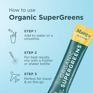 how to use organic supergreens