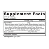 Regenerative Organic Certified™ Turmeric supplement label