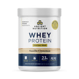 Whey Protein Lean Cinnamon Vanilla (18 Servings) front of bottle