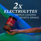 2x electrolytes versus leading sports drinks