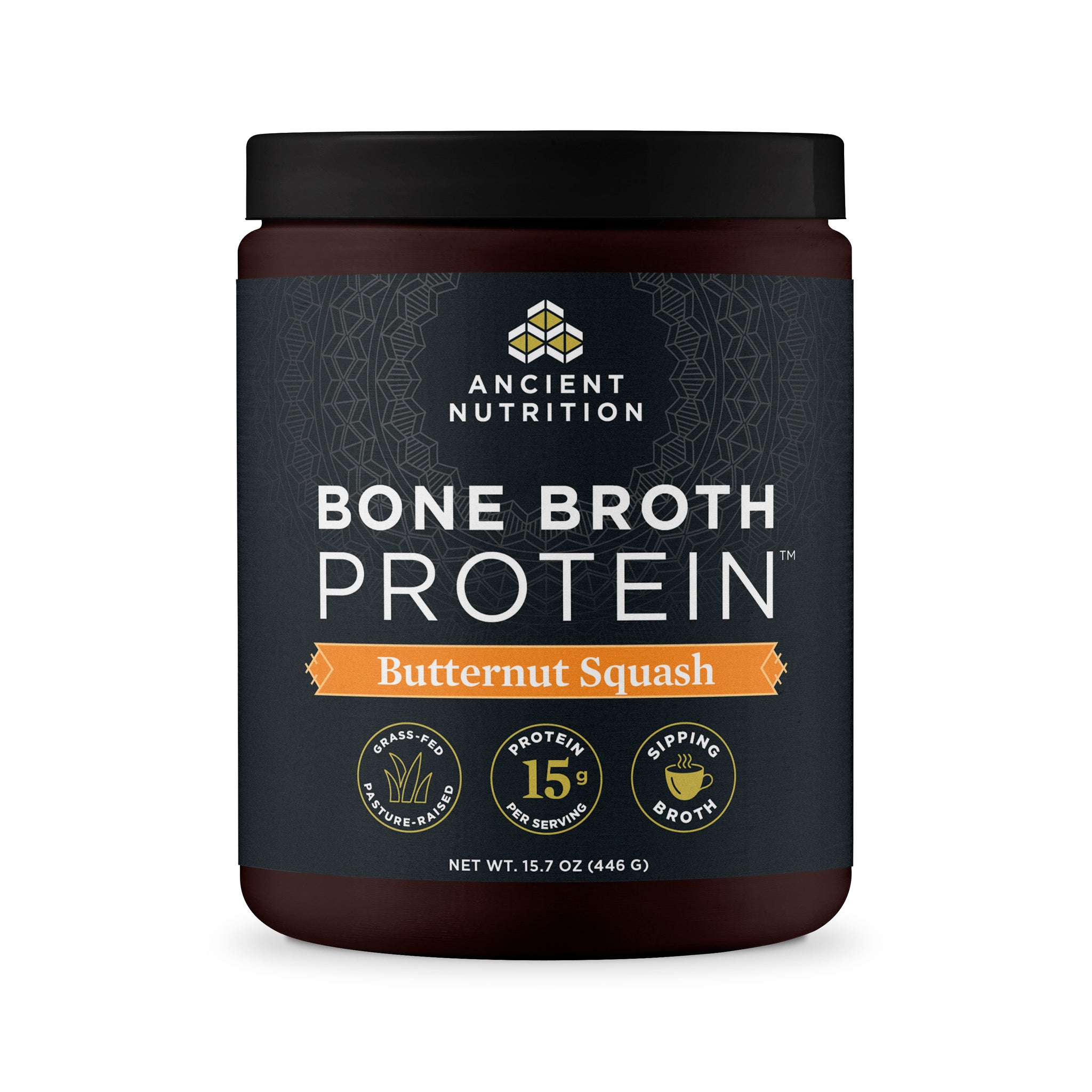 Bone Broth Protein | Powder Butternut Squash (15 Servings)